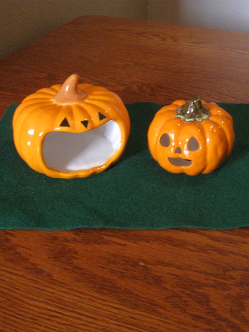 Vintage Jack O' Lantern Set